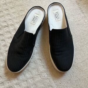 Women’s Black Slip-On Shoes